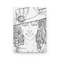 Hard Cover Journal Matte  Colorable | Anime inspired | Manga inspired | Fun & Relaxing